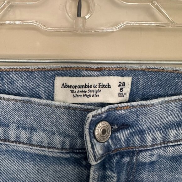 Abercrombie & Fitch Jeans - Ankle Straight Ultra High - Picture 2 of 2